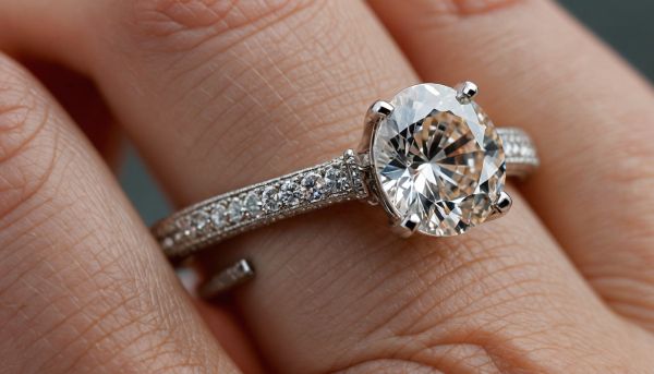 Sceller ses fiançailles avec une bague étincelante et prestigieuse ici